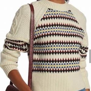 Veronica Beard Sise XS Merino Wool Sweater